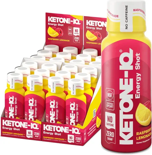 Miniatura 10 de Ketone-IQ Shots de Energía de Cetonas Exógenas Sin Cafeína - Paquete de 24 Bebidas Energéticas Sin Cafeína con 10g de Cetonas - Sin Azúcar, Sin Sal