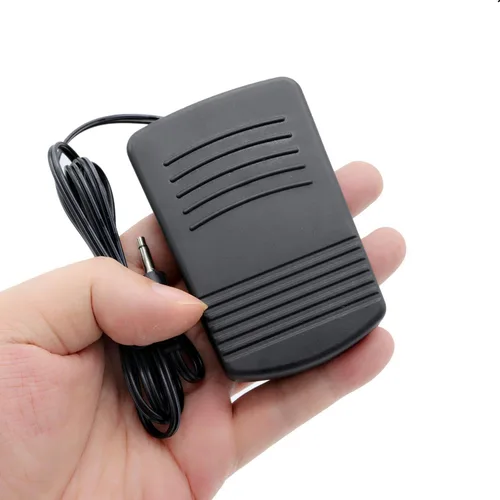 Miniatura 3 de Mini pedal de pie para máquina de coser de 4.9 ft, interruptor de pie para máquina de coser momentánea para el hogar, controlador de pedal operado
