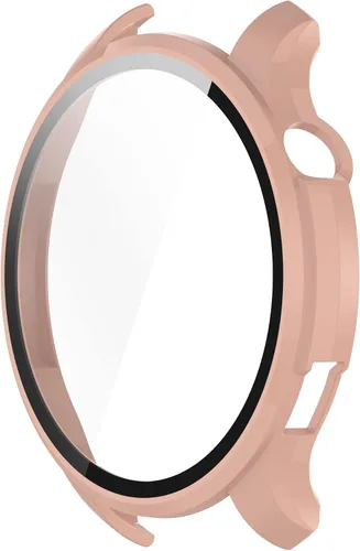 Miniatura 7 de Funda protectora compatible con Amazfit GTR 4, protector de pantalla de vidrio templado de policarbonato duro, ultrafina, cubierta completa, a