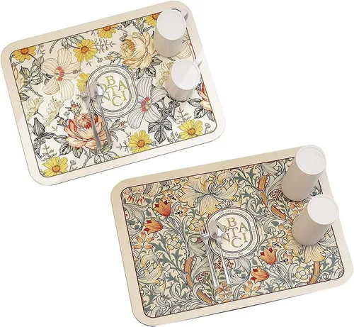 Miniatura 17 de Tapete de drenaje de estilo fantasía 2023, 11.8 x 15.75 pulgadas, súper absorbente, tapete de secado de platos lavable, almohadilla de secado