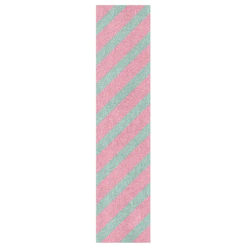 Miniatura 27 de Abstracto Negro Gris Geométrico Skateboard Grip Tape 33x9inch Papel de lija Longboard Scooter Griptape Diseño antideslizante y anti-desgarro