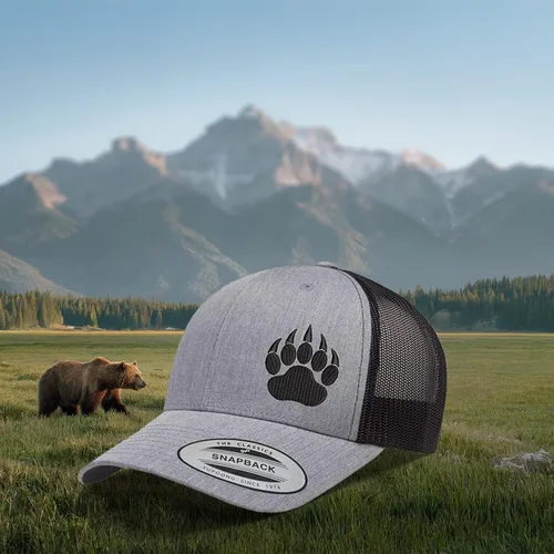 Miniatura 5 de Gorra bordada de malla con espalda de malla para hombre y mujer