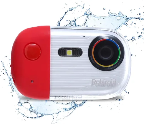 Miniatura 10 de Cámara submarina Polaroid - 18MP 4K UHD, impermeable para esnórquel y buceo con pantalla LCD, recargable por USB