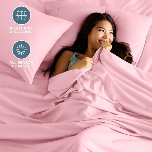 Miniatura 2 de Bare Home Juego de Sábanas King - Sábanas de Cama King de Microfibra Ultra-Suave de Lujo 1800 - Doble Cepillado - Bolsillos Profundos - Ajuste Fácil