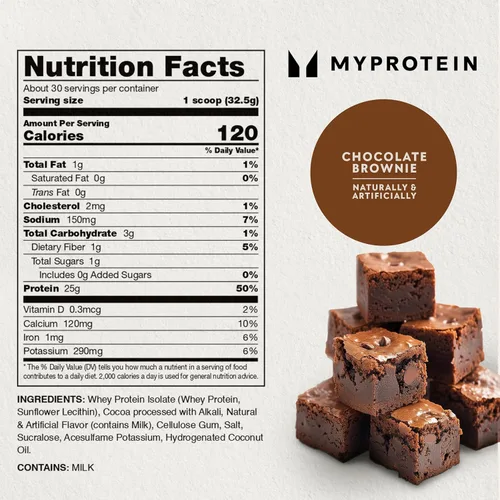 Miniatura 8 de Myprotein Impac - aislado de proteína de suero, 1