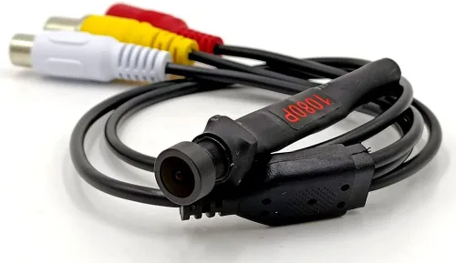 Miniatura 4 de CCTV 1080P HD 2MP Mini cámara de seguridad 2000tvl 0.071 in 130degree ángulo de visión amplio 4-en-1 TVI/CVI/AHD/960H CVBS cámara de vigilancia
