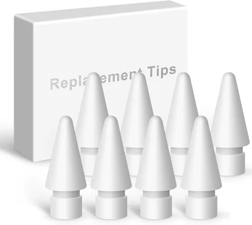 Miniatura 10 de Granarbol Puntas de Reemplazo para Apple Pencil 1ª/2ª Generación, Puntas de Lápiz de Apple Mejoradas sin Desgaste, Puntas de Lápiz de Metal