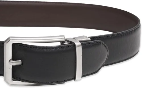 Miniatura 5 de Mens Casual Leather Belts - Reversible Belts For Men - Dual Side Adjustable buckle Dress Pants Mens Belts