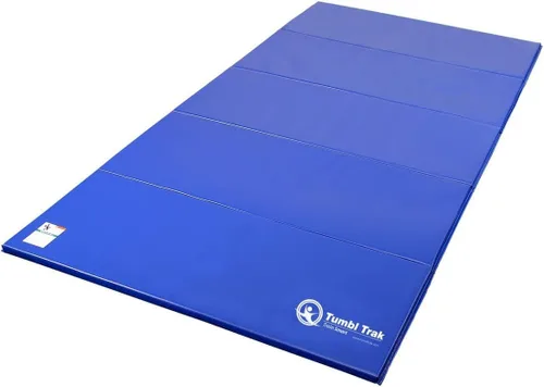 Miniatura 15 de Tumbl Trak Colchoneta plegable para gimnasia Azul Real