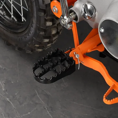 Miniatura 6 de Estriberas para Motocicleta de Motocross, Pedales para 50 CC, 70 CC, 90 CC, 110 CC, 125 CC Taotao PW50 PW80 TW200 XR50R CRF50 CRF70 CRF80 CRF100F