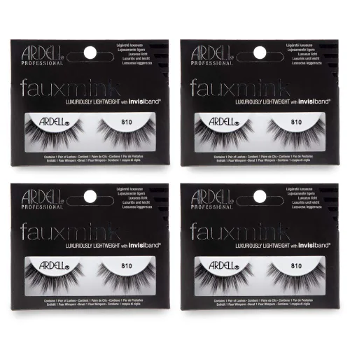 Miniatura 12 de Ardell Pestañas postizas de visón sintético Demi Wispies, sin nudos, pestañas reutilizables para una mezcla sin costuras, paquete de 4