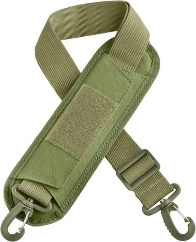 Miniatura 10 de TRIWONDER Correa de repuesto para hombro de bolso, correa ajustable con ganchos de metal acolchados para bolsos cruzados, bolsos de mensajero