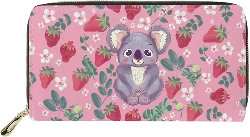 Miniatura 31 de Mumeson Durable Wallet Monedero Portátil Cosméticos Bolsa Maquillaje Bolsa con Correa