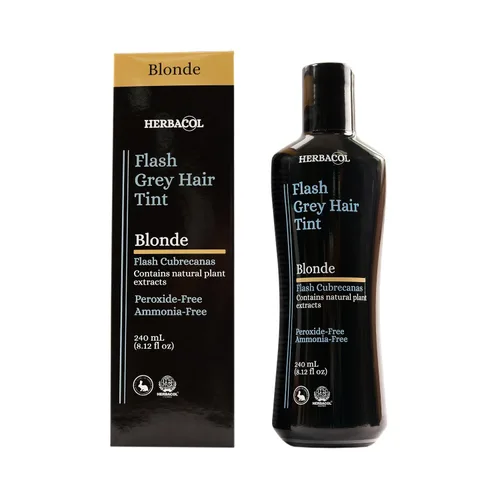 Miniatura 2 de Herbacol Cubierta de cabello gris rubio "Flash" Sin amoníaco ni peróxido Herbacol Rubio "Flash" Cubrecanas Sin Amoniaco ni Peroxido 8.1