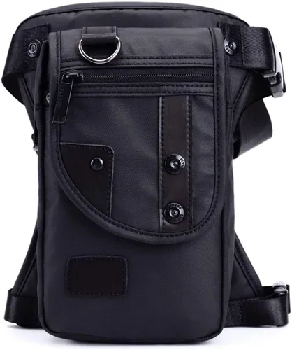 Fekesu Oxford bolsa de pierna para hombres motocicleta equitación mujeres Fanny Pack al aire libre viaje pesca senderismo ciclismo cadera bolsas,