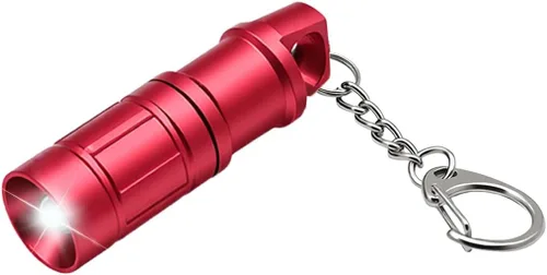 Miniatura 11 de e1 Llavero Linterna Más Pequeña Micro Mini Pequeño Llavero Luz Duradera Luz de Seguridad para Llevar Todos los Días Emergencias al Aire Libre Pasear