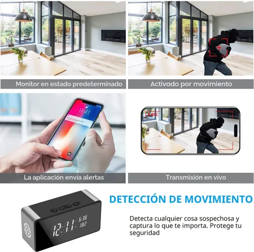 Miniatura 5 de Mini cámara de seguridad inalámbrica WiFi, Full HD 4K/2K/1080P, cámara de vigilancia para seguridad en el hogar, soporte 5G y 2.4G con visión