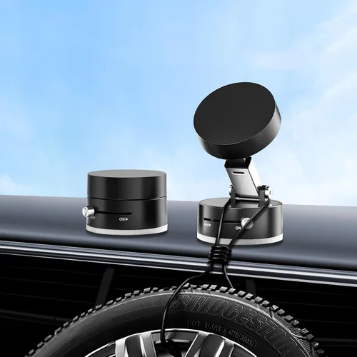 Miniatura 8 de Soporte magnético para teléfono con succión ultra al vacío, soporte para teléfono MagSafe giratorio de 360°, soporte de teléfono con ventosa fuerte