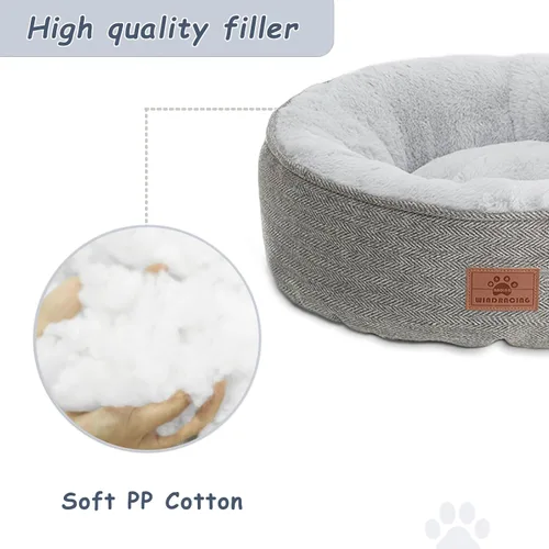 Miniatura 3 de WINDRACING Camas para gatos de interior, cama para gatitos, cama para perros de razas extra pequeñas, cama para cachorros, cómoda y duradera