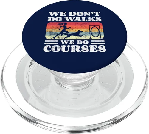 Miniatura 7 de Agility Handler - Dog Agility Courses - Humor Dog Agility PopSockets Adhesive PopGrip