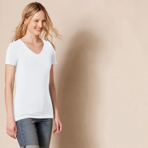 Miniatura 63 de Amazon Essentials Women's Regular-Fit Short-Sleeve Crewneck T-Shirt