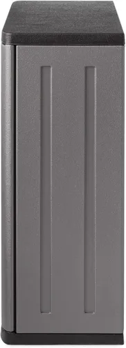 Miniatura 5 de Suncast BMC3000 Gabinete - Construcción de resina para almacenamiento de garaje montado en la pared, organizador de 30.25" con puertas y parte