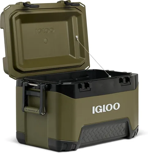 Miniatura 10 de Igloo Enfriador BMX Cofre de hielo con carcasa dura aislada Gris