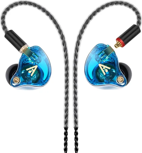 Miniatura 38 de Vibes 202 - Auriculares con cable - Auriculares HiFi in Ear Monitor - Auriculares profesionales con aislamiento de ruido - Sonido claro, graves
