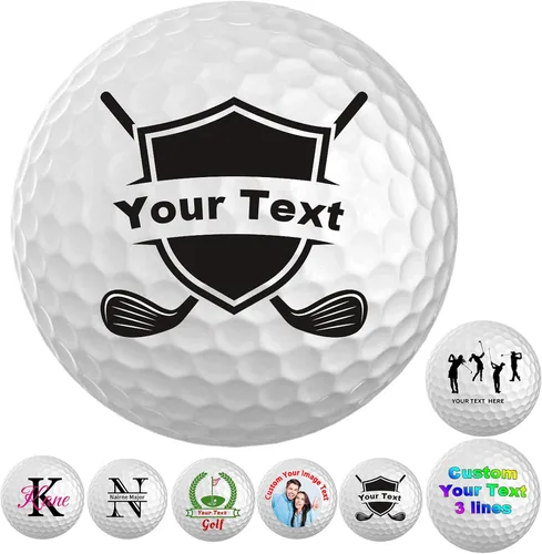 Miniatura 18 de Pelotas de golf personalizadas con logotipo de nombre de imagen para hombres y mujeres, puedes personalizar padrinos de boda únicos, regalo