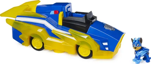 Paw Patrol, Camión X-Treme transformador 2 en 1 de Rubble con juguete excavador, grúa, luces y sonidos, figuras de acción, juguetes para niños a