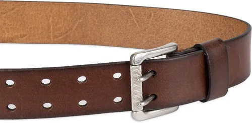 Miniatura 8 de Levi's Cinturón de mezclilla casual para hombre con hebilla de doble punta