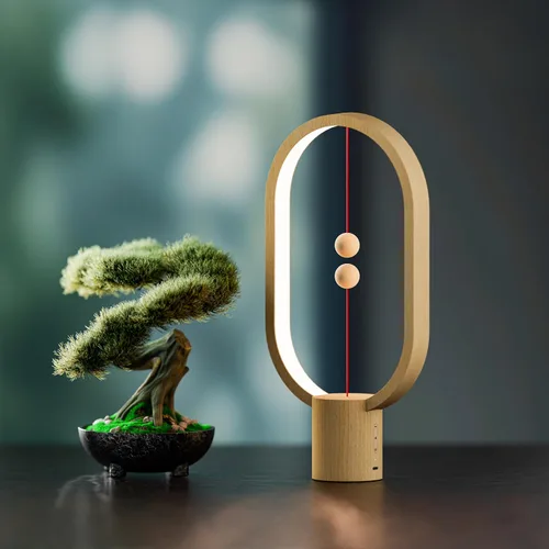 Miniatura 7 de Lámparas de dormitorio, mini lámpara de equilibrio, lámpara de noche, lámpara de mesita de noche, luz nocturna enchufable de 3 niveles