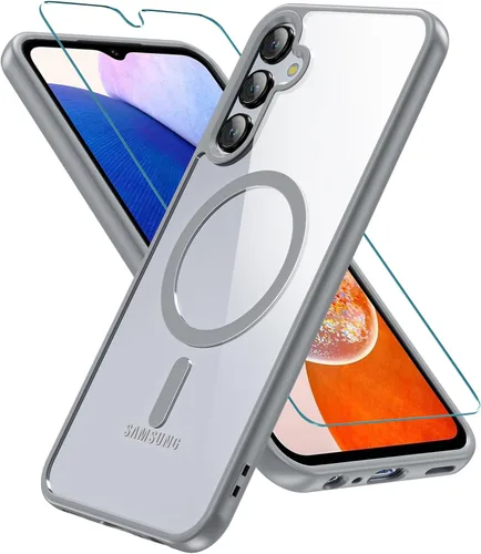 Miniatura 11 de Funda magnética para Samsung Galaxy A15, Samsung A15 5G con protector de pantalla, [protección contra caídas de grado militar] Funda protectora