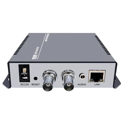 ISEEVY Codificador video H.265 H.264 SDI con protocolos HTTP UDP de RTMP RTMPS SRT RTSP UDP de la ayuda del bucle