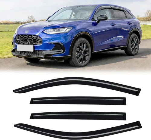 Miniatura 70 de Visera de ventana para Honda Civic 2022-2025, protectores de lluvia de canal exterior, escudos, deflector de ventilación, sombra, viento, humo