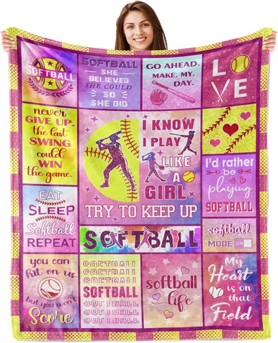 Miniatura 9 de Regalos de béisbol, regalos de béisbol para niños de 8 a 12 años, manta de béisbol, regalos de entrenador de béisbol, manta de regalo temático