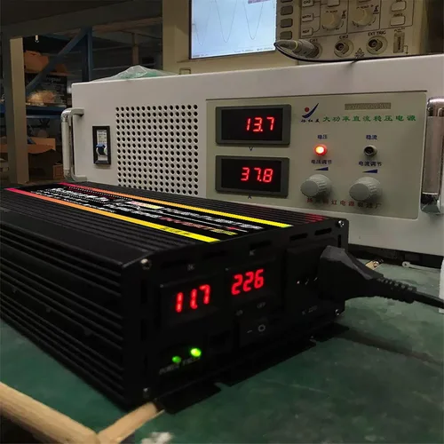 Miniatura 5 de DC 12V 24V a AC 220V Sistema de energía solar 12000W Inversor de onda sinusoidal pura hogar al aire libre RV coche inversor de alta potencia