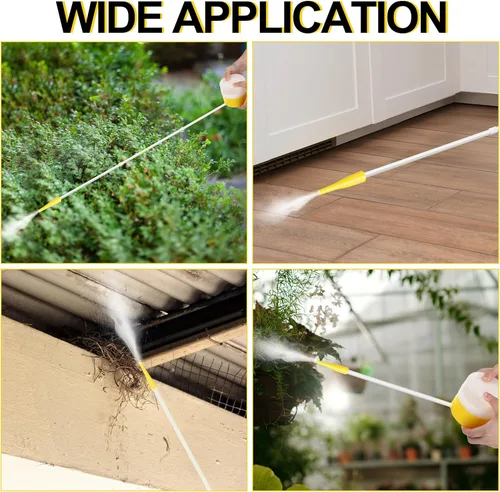 Miniatura 7 de Plumero de tierra de diatomeas con boquilla de extensión ajustable de 12 a 36 pulgadas, polvo de tierra de diatomeas para control de plagas