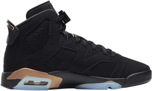 Miniatura 2 de Air Jordan 6 Retro Dmp (gs) Zapatos de baloncesto para niños grandes Ct4964-007, NegroNegro metalizado dorado-negro