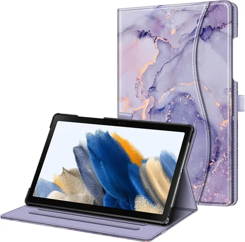 Miniatura 11 de Fintie Funda para Samsung Galaxy Tab A8 de 10.5 pulgadas modelo 2022 (SM-X200/X205/X207), cubierta trasera inteligente de visión multiángulo