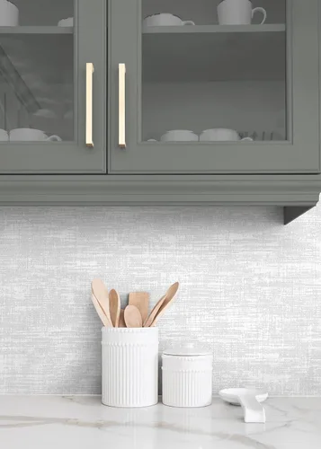 Miniatura 2 de NextWall Stacy Garcia Home Interference - Papel tapiz autoadhesivo (gris perla)