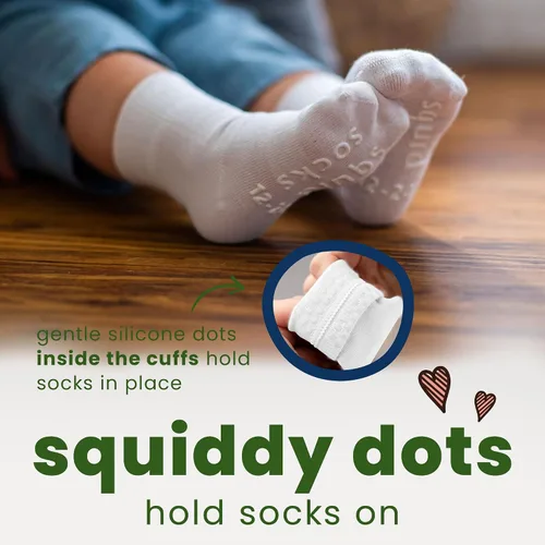 Miniatura 63 de squid socks Calcetines de viscosa de bambú 0-6M, 6-12M, 12-24M y 2T-3T Calcetines que se mantienen puestos