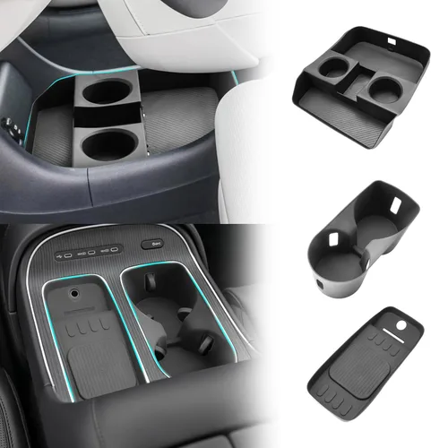 Miniatura 9 de SHAOHAO para 2024 2025 Hyundai Palisade Organizador de Bandeja de Consola Central para 2023 2024 2025 Hyundai Palisade Accesorios SE SEL XRT Limited