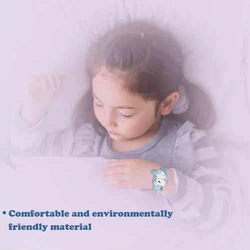 Miniatura 6 de Reloj de unicornio para niños para niñas pequeñas, tiempo de aprendizaje 3D lindo diseño de concha de dibujos animados niños reloj LED digital