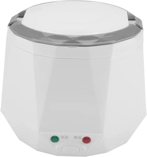 Miniatura 3 de 24V 140W 1.6 L Eléctrica Portátil Multifuncional Arrocera Cocina Vaporizador de Alimentos para Camión (Blanco)