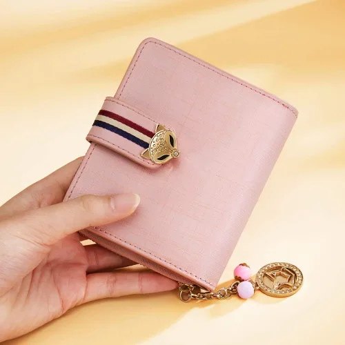 Miniatura 7 de FOXER Carteras pequeñas para mujer, monederos con cremallera para tarjetas de crédito, Classic