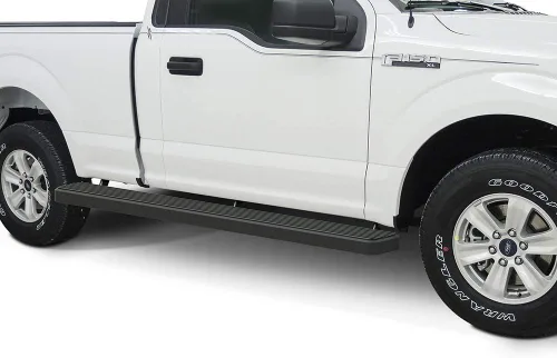 Miniatura 19 de APS - Estribos negros, compatibles con Ford F-150 Regular Cab 2015-2026 y F-250 / F-350 Super Duty 2017-2026