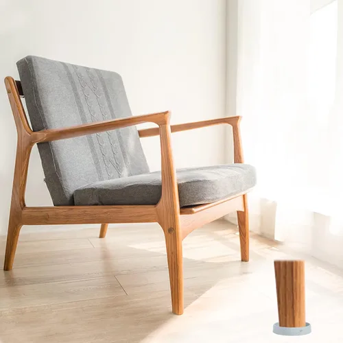 Miniatura 5 de Posavasos para muebles - 8 piezas, vasos de ruedas de muebles redondos de 2" - Almohadillas antideslizantes para suelos de madera dura, pinzas