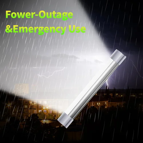 Miniatura 5 de LETOUR Barra de luz magnética de tubo LED, luces de trabajo de 2000 lúmenes, 2600 mAh, 5 opciones de iluminación, linterna de camping, linterna
