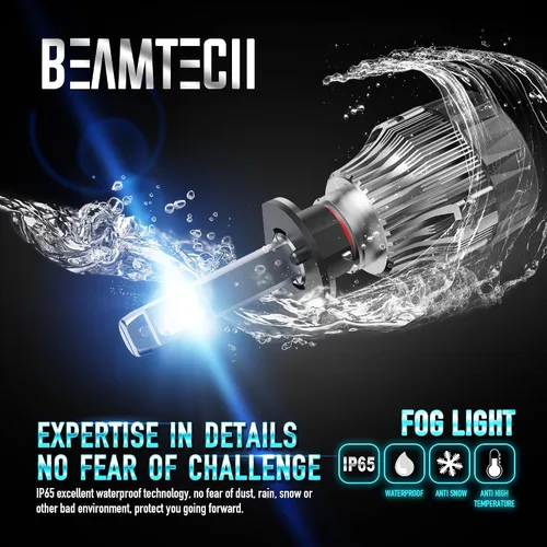 Miniatura 5 de BEAMTECH Fog 6500K, 1.181 in, base de disipador de calor, chips CSP, tamaño pequeño, paquete de 2